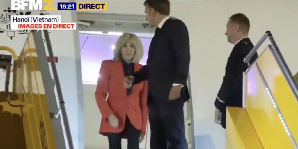 Brigitte gifle Emmanuel Macron ? Donald Trump commente avec humour la vidéo virale au Vietnam