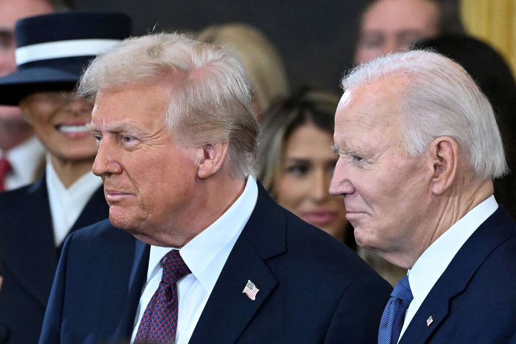 Donald Trump transmet un message d’espoir, tandis que son fils émet des accusations discutables