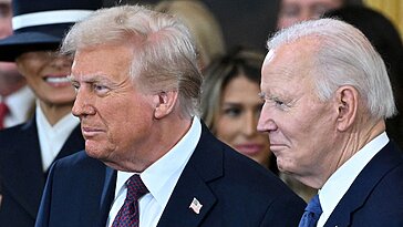 Donald Trump transmet un message d’espoir, tandis que son fils émet des accusations discutables