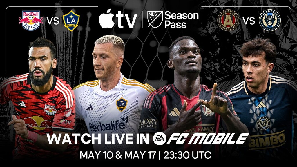 EA Sports FC Mobile : diffusion de la MLS avec un essai d’Apple TV