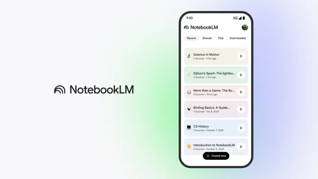 Google déploie désormais son application Notebook LM sur iOS