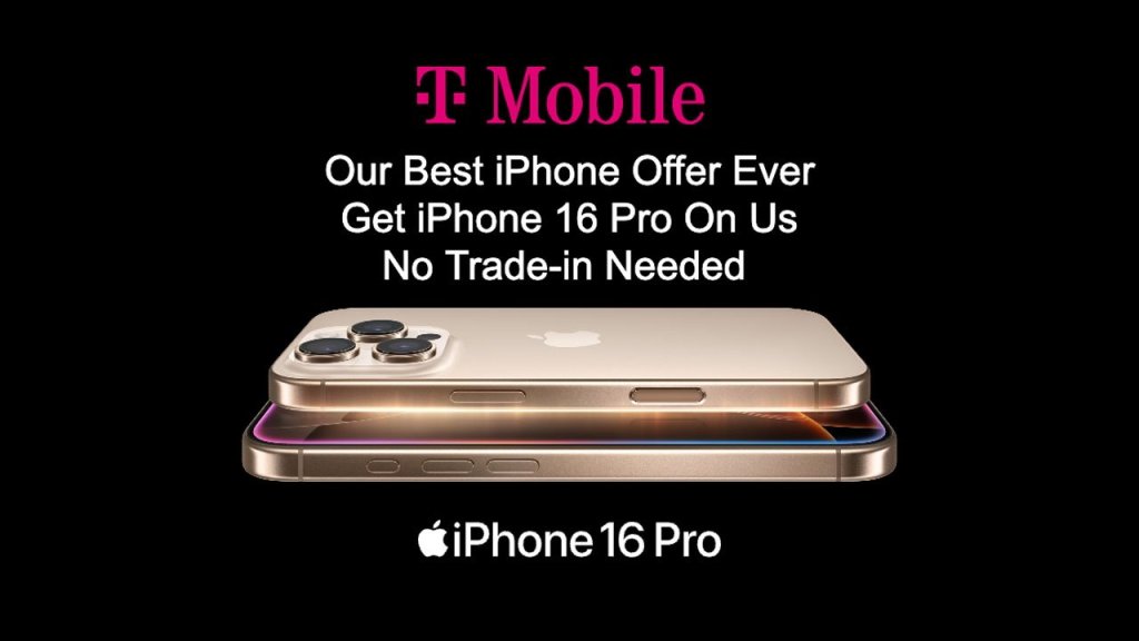 Offre exceptionnelle T-Mobile : obtenez un iPhone 16 Pro gratuitement