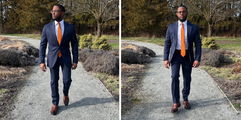Le costume Jetsetter de Bonobos se démarque par son prix attractif et ses multiples coupes