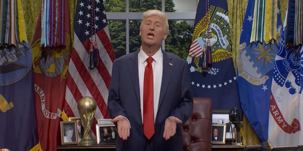 SNL ridiculise Trump pour avoir diffusé une image IA de lui-même en tant que pape SNL ridiculise Trump pour avoir diffusé une image IA de lui-même en tant que pape