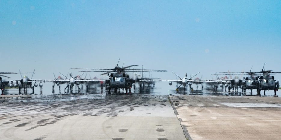 L’Armée de l’air américaine envoie un message fort à la Chine avec 53 avions mobilisés