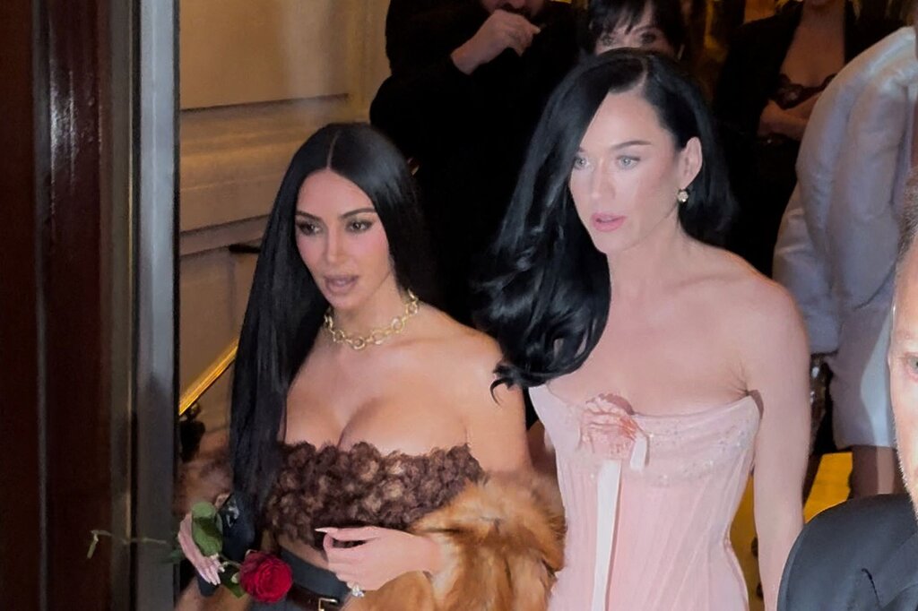 Kim Kardashian retrouve Katy Perry et Lauren Sanchez à Paris pour un enterrement de vie de jeune fille