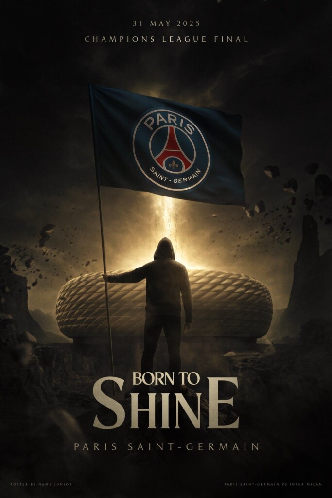 L’artiste créateur de l’affiche de la finale du PSG est attaqué sur les réseaux sociaux