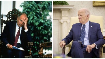 François Mitterrand et Joe Biden, deux dirigeants luttant contre la maladie face au pouvoir