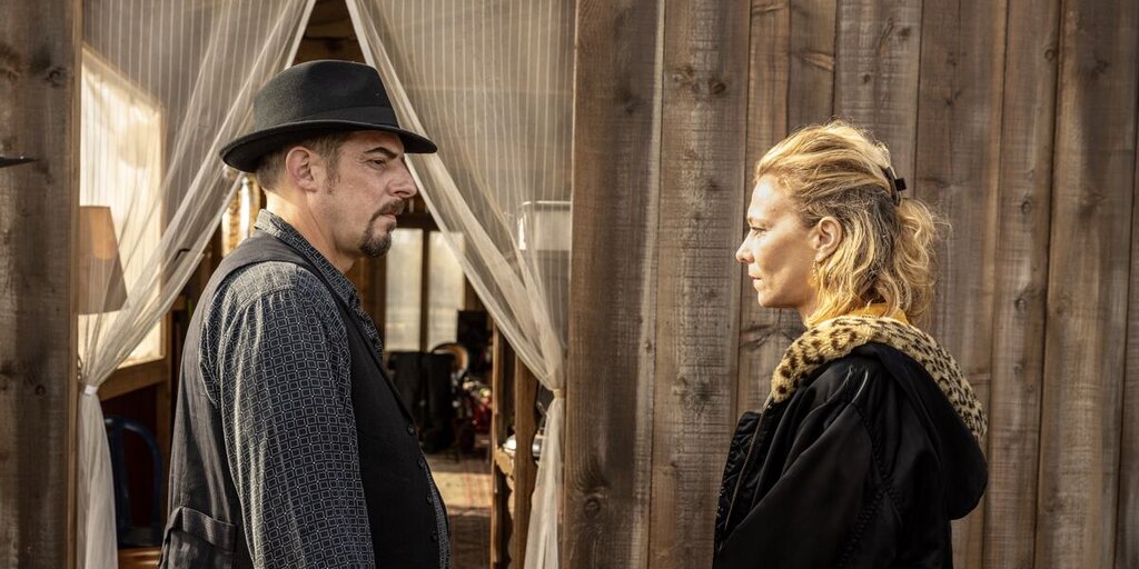 Le tournage de la série événement « Malditos » : Valérie Karsenti et Céline Sallette en action Le tournage de la série événement « Malditos » : Valérie Karsenti et Céline Sallette en action