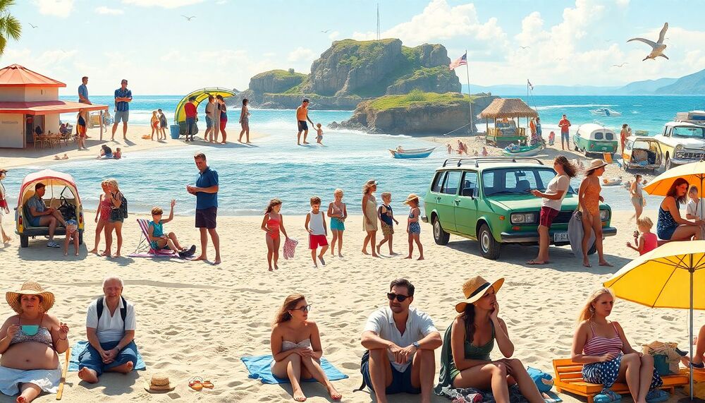 Vingt photos montrant l’évolution des vacances d’été aux États-Unis durant le siècle passé Vingt photos montrant l’évolution des vacances d’été aux États-Unis durant le siècle passé