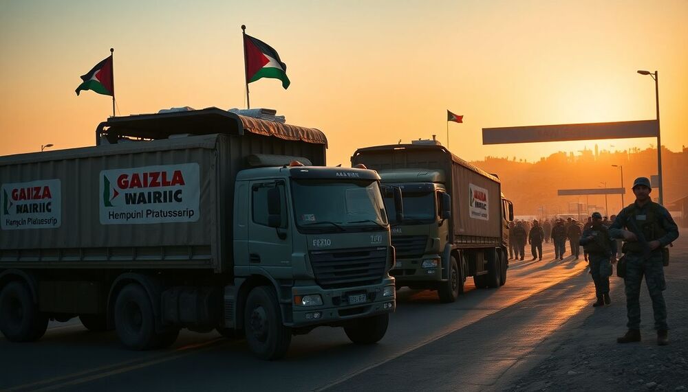 24 Octobre : De nouveaux camions transportant de l’aide entrent dans la bande de Gaza alors que Tsahal rejette les demandes de carburant 24 Octobre : De nouveaux camions transportant de l’aide entrent dans la bande de Gaza alors que Tsahal rejette les demandes de carburant