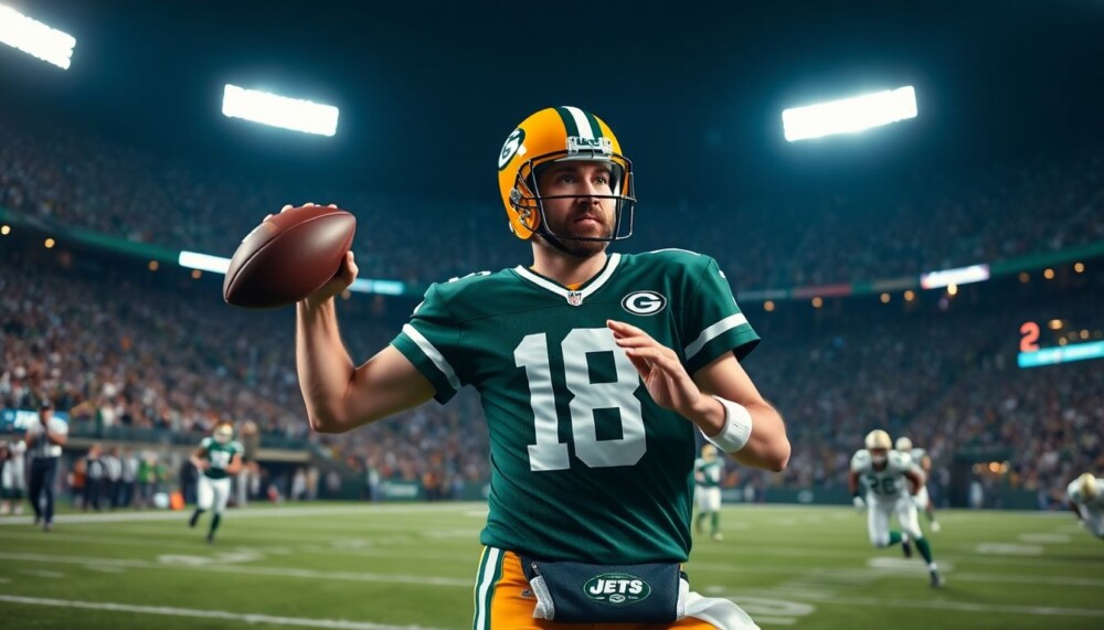 Aaron Rodgers fera ses débuts avec les Jets lors de la finale de pré-saison contre les Giants Aaron Rodgers fera ses débuts avec les Jets lors de la finale de pré-saison contre les Giants