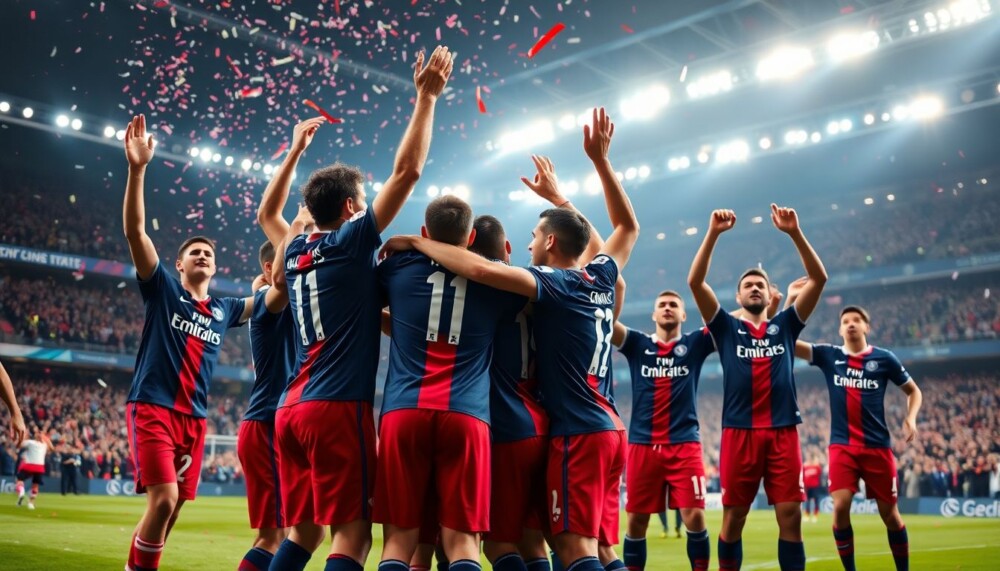 Admirez nos photos exclusives du triomphe du Paris Saint-Germain en Ligue des champions Admirez nos photos exclusives du triomphe du Paris Saint-Germain en Ligue des champions