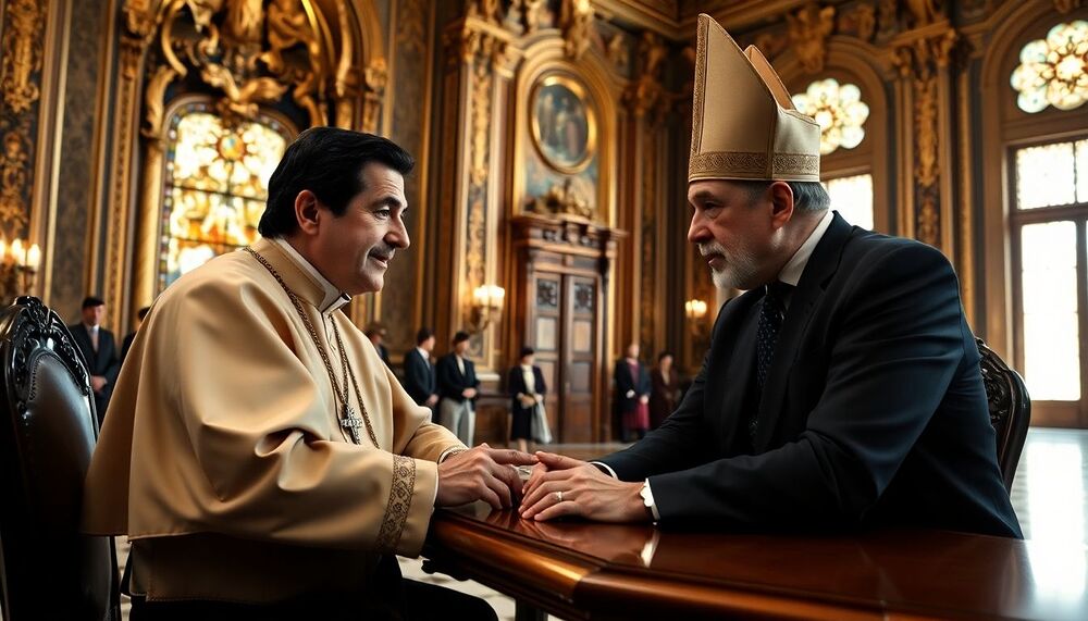 Al Pacino rencontre le pape Léon XIV au Vatican pour discuter d’un film sur Maserati