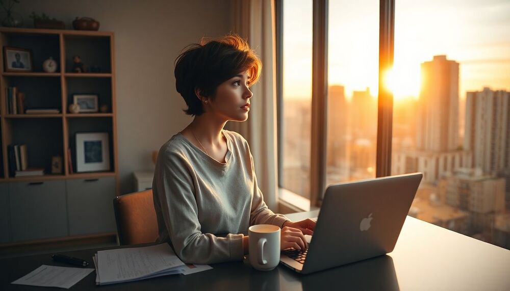Après mon diplôme, j’ai déménagé pour travailler à distance, économisant beaucoup au prix d’un coût émotionnel