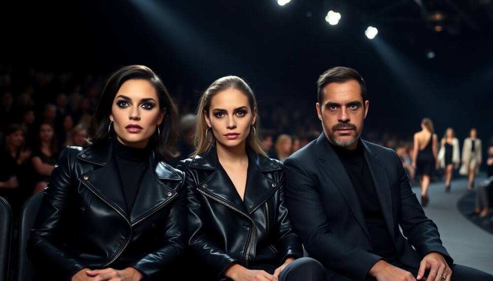 Béatrice Dalle, Virginie Despentes et Gaspar Noé étaient au premier rang audacieux du défilé Saint Laurent Béatrice Dalle, Virginie Despentes et Gaspar Noé étaient au premier rang audacieux du défilé Saint Laurent