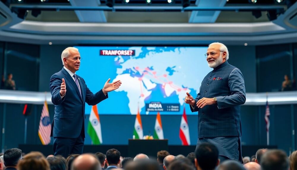 Biden et Modi annonceront un projet de transport reliant l’Inde à l’UE via le Moyen-Orient Biden et Modi annonceront un projet de transport reliant l’Inde à l’UE via le Moyen-Orient