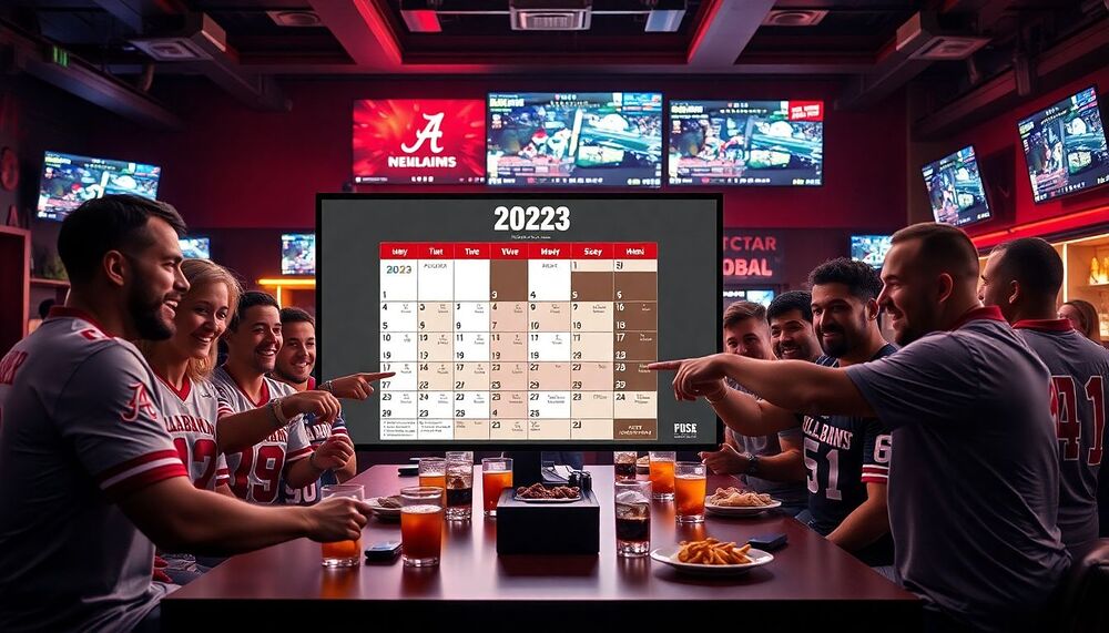 Calendrier de football de l’Alabama 2023 : dates, heures, chaînes de télévision, scores Calendrier de football de l’Alabama 2023 : dates, heures, chaînes de télévision, scores