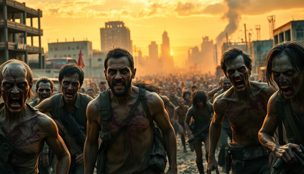 Ce film de zombies, le plus grand jamais réalisé, vous surprendra