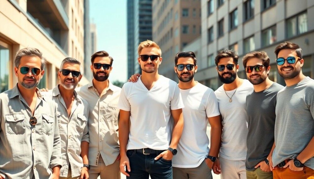 Cet été, les lunettes de soleil sont à la mode. Sept hommes ont révélé leurs modèles favoris Cet été, les lunettes de soleil sont à la mode. Sept hommes ont révélé leurs modèles favoris