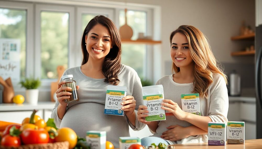 Comment les vitamines B-12 prénatales et postnatales améliorent les niveaux de vitamine B-12 dans le lait maternel, qui soutiennent le développement cérébral du nourrisson
