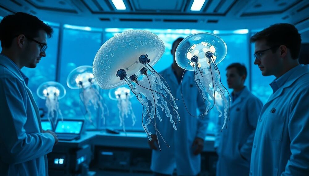 Construire des méduses bioniques pour l'exploration des océans