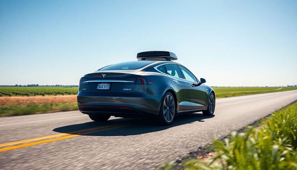 Tesla présente sa première voiture autonome, se rendant seule chez son nouveau propriétaire au Texas Tesla présente sa première voiture autonome, se rendant seule chez son nouveau propriétaire au Texas