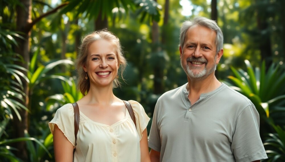 Delphine Wespiser et Roger Erhart, un couple radieux au Venezuela Delphine Wespiser et Roger Erhart, un couple radieux au Venezuela