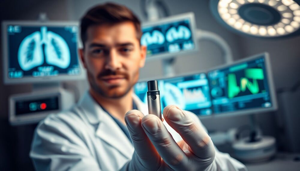 Des capteurs inhalables pourraient permettre une détection précoce du cancer du poumon
