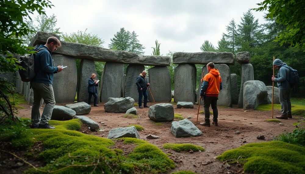 Dolmen fouillé en Suède, l'un des plus anciens de Scandinavie