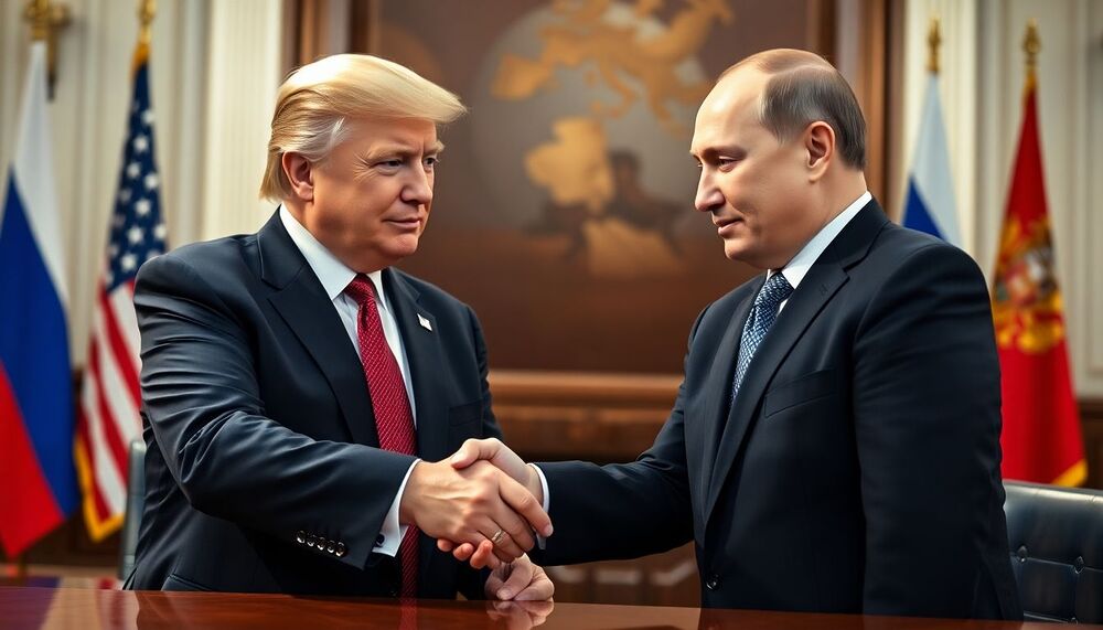 Donald Trump renoue ses relations avec Vladimir Poutine Donald Trump renoue ses relations avec Vladimir Poutine