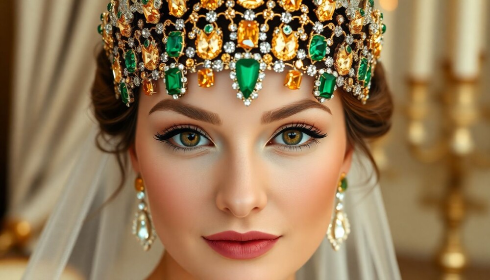 Émeraudes, topazes et citrines : explorez les 7 styles du diadème nuptial de Sofia de Suède Émeraudes, topazes et citrines : explorez les 7 styles du diadème nuptial de Sofia de Suède