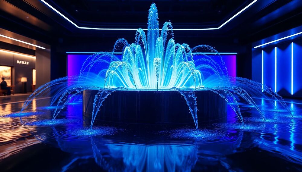 Fontaine créée par des lasers, l’effet Marangoni en est la bring about — ScienceDaily Fontaine créée par des lasers, l’effet Marangoni en est la bring about — ScienceDaily