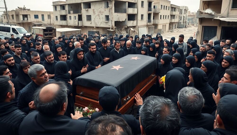 Funérailles organisées en Syrie pour des dizaines de victimes tuées dans l’attaque la plus meurtrière depuis des années Funérailles organisées en Syrie pour des dizaines de victimes tuées dans l’attaque la plus meurtrière depuis des années