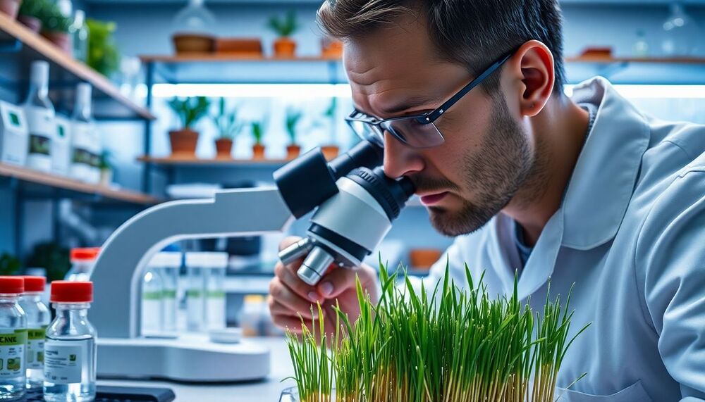 Gène requis pour la croissance des poils absorbants, recherche de nitrate dans les graminées