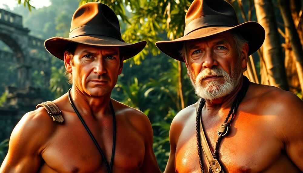 Harrison Ford et Sean Connery étaient si chauds qu’ils ont filmé une scène « Indiana Jones » sans pantalon