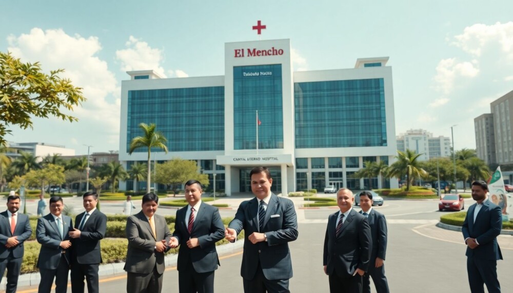 Hôpital construit par El Mencho Preuve des relations publiques du cartel mexicain Hôpital construit par El Mencho Preuve des relations publiques du cartel mexicain