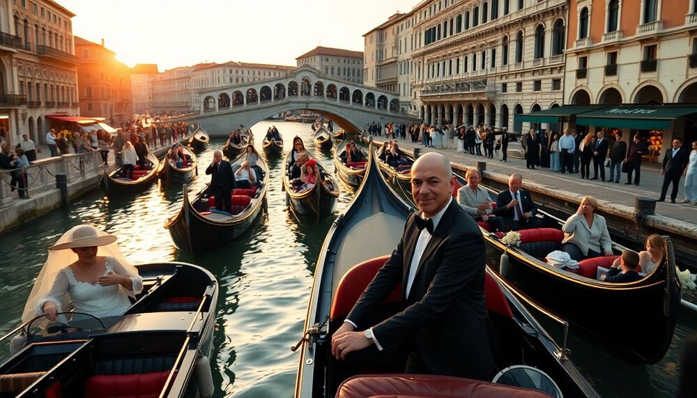 J’ai vu les riches arriver à Venise pour le mariage de Jeff Bezos, les habitants restaient indifférents J’ai vu les riches arriver à Venise pour le mariage de Jeff Bezos, les habitants restaient indifférents