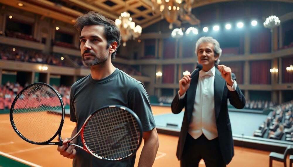 Jannik Sinner passe du tennis à Roland-Garros à l’opéra avec Andrea Bocelli