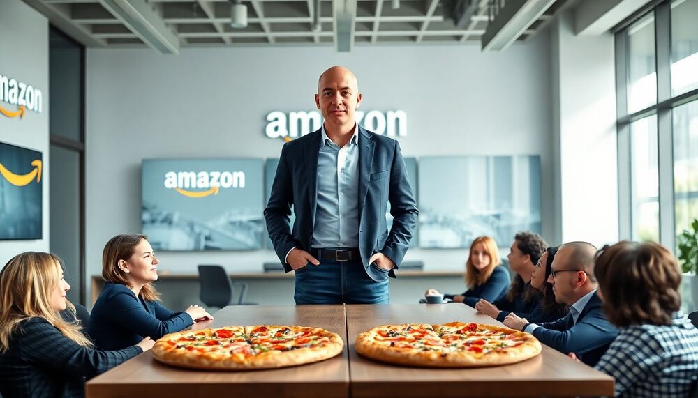 Jeff Bezos et sa règle des deux pizzas pour optimiser le temps des employés d’Amazon
