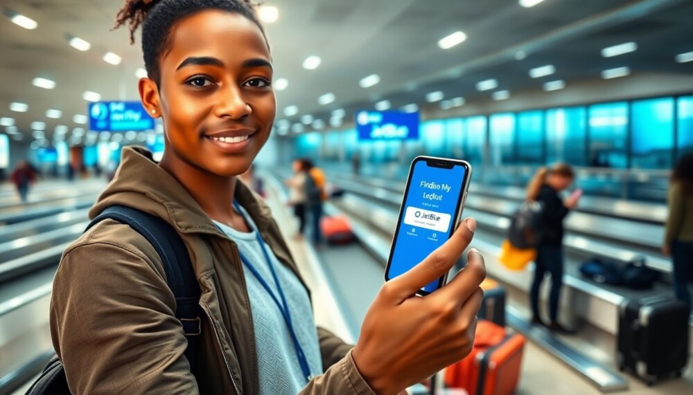 JetBlue utilise Find My pour retrouver vos bagages égarés