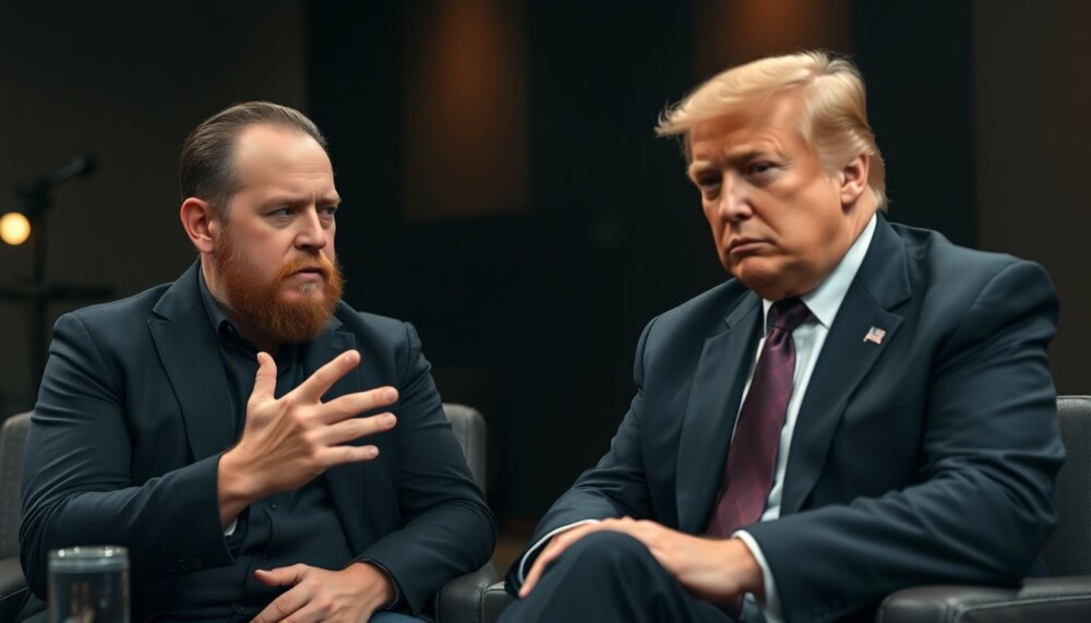 Joe Rogan avertit Trump, redoutant que nous devenions des monstres en défendant son père expulsé