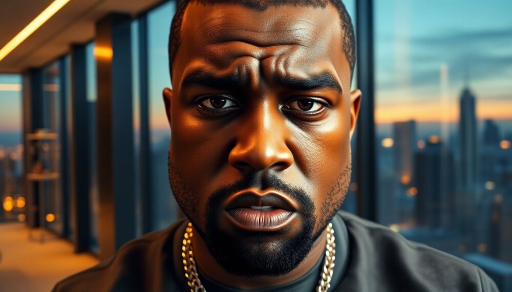 Kanye West face à la douleur provoquée par les réactions du marché boursier Kanye West face à la douleur provoquée par les réactions du marché boursier