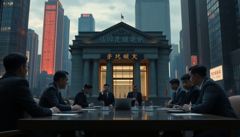 La banque fantôme en difficulté Zhongrong obtient l’aide des géants de l’État chinois