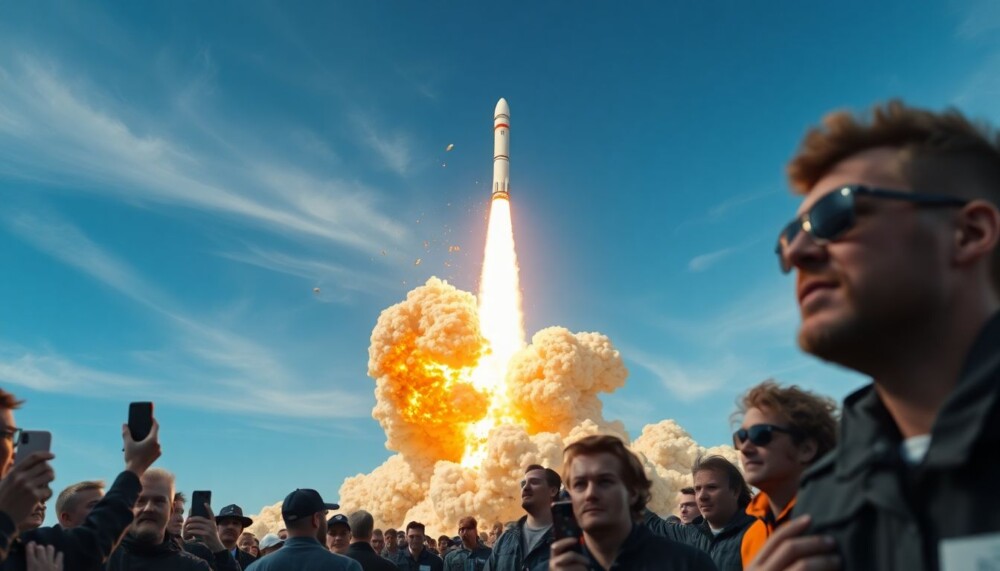 La fusée SpaceX d’Elon Musk tourne hors de contrôle et explose en plein vol, moment terrifiant