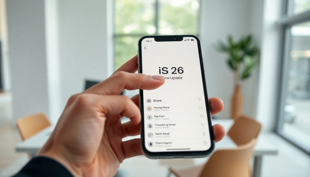 La mise à jour iOS 26 corrige les partages les plus gênants sur iPhone