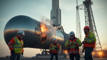 La mission Axiom-4 annulée : fuite sur le Falcon 9 de SpaceX détectée