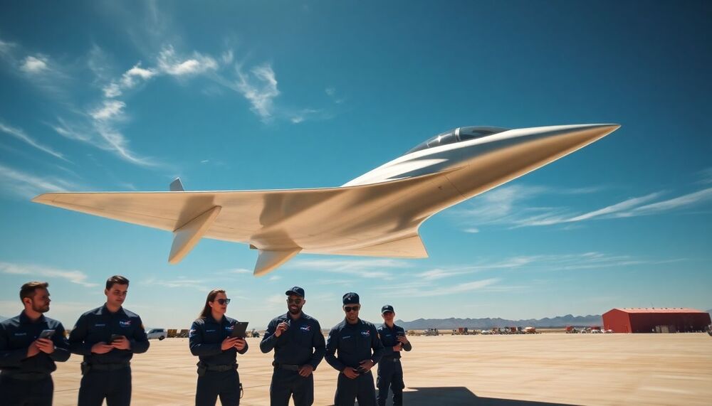 La NASA reporte le vol d’essai du bang sonique du X-59 à 2024