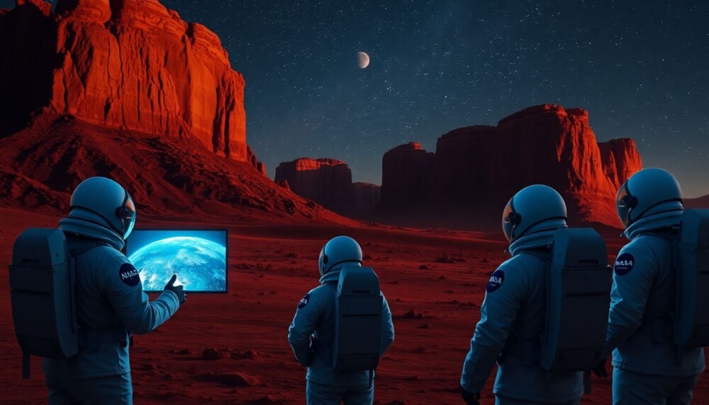 La Nasa révèle la vérité sur des images surprenantes de Mars, montrant le ciel nocturne à 250 millions de miles de la Terre La Nasa révèle la vérité sur des images surprenantes de Mars, montrant le ciel nocturne à 250 millions de miles de la Terre