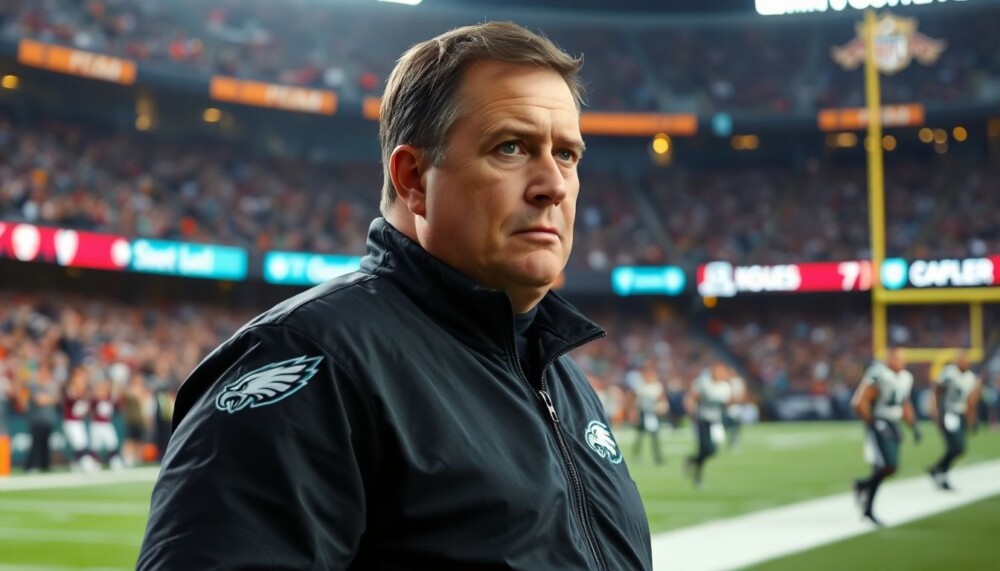 La NFL interdit au chef de la sécurité des Eagles, Dom DiSandro, de jouer le reste de l’année, selon une source de l’AP La NFL interdit au chef de la sécurité des Eagles, Dom DiSandro, de jouer le reste de l’année, selon une source de l’AP